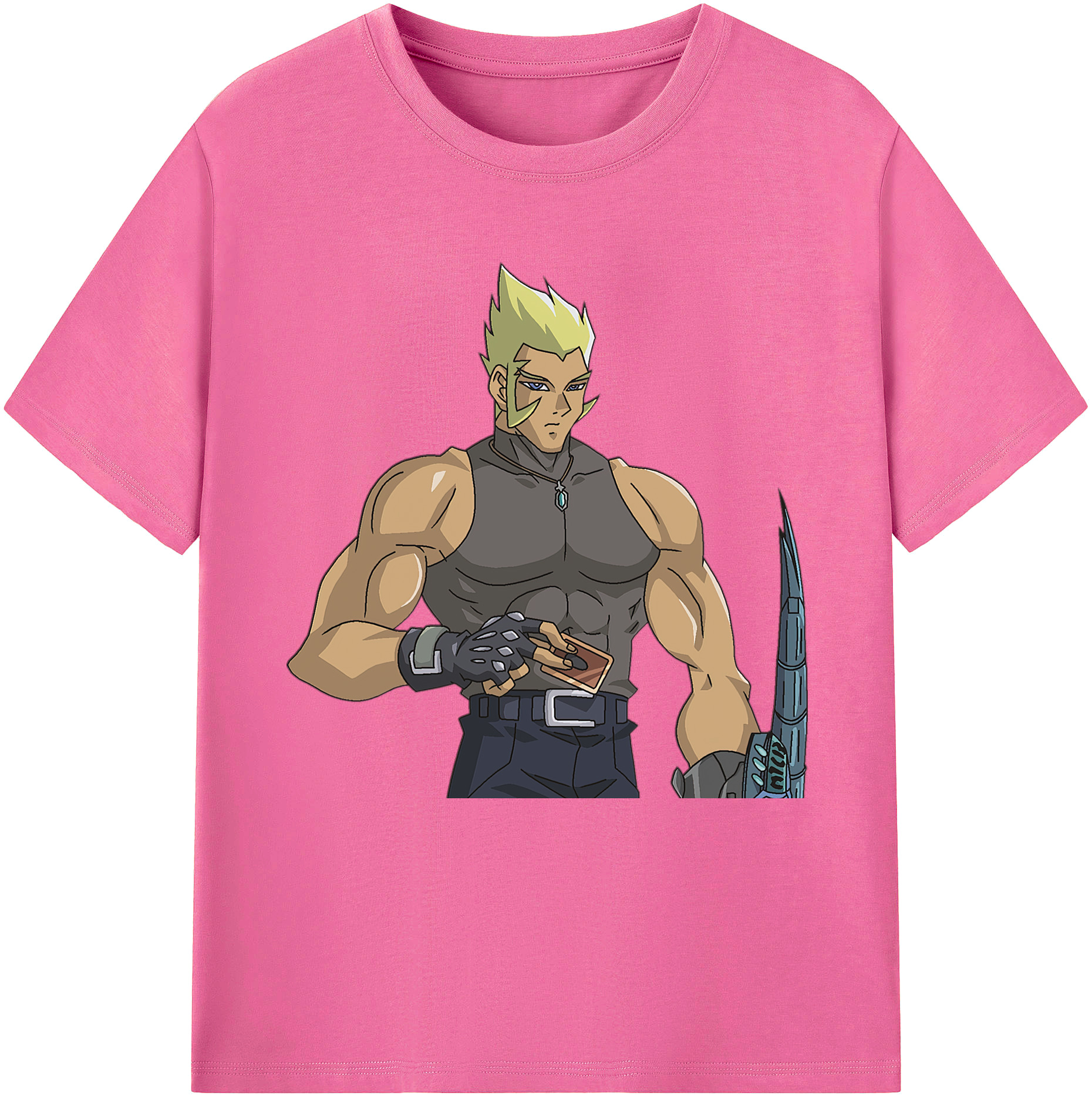 （画像用） 遊☆戯☆王 Yu-Gi-Oh! レディースカジュアルプリントTシャツ（綿100％）